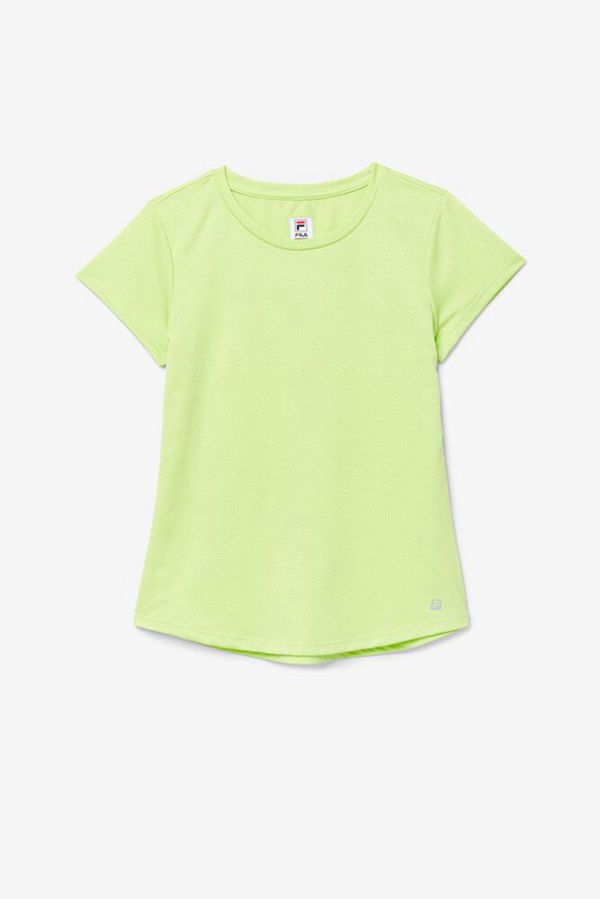 Fila Essentials Tennis Women's Tops - Light Green,NZ 581-38420